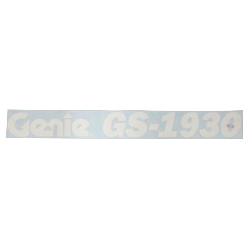 62054 DECAL FOR GENIE