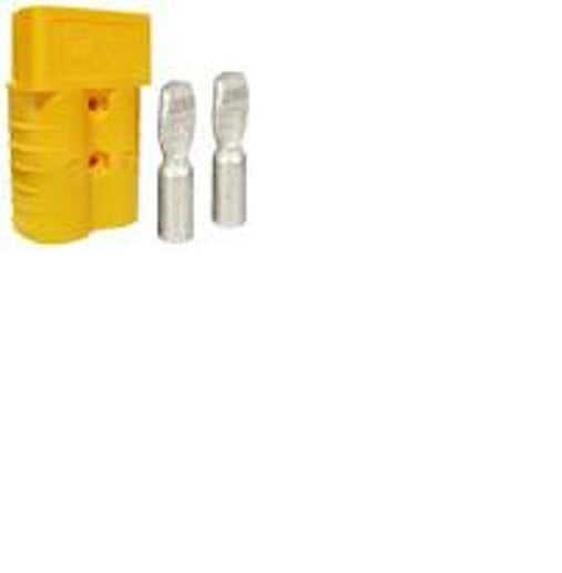 FORKLIFT BATTERY CONNECTOR 350 AMP Yellow