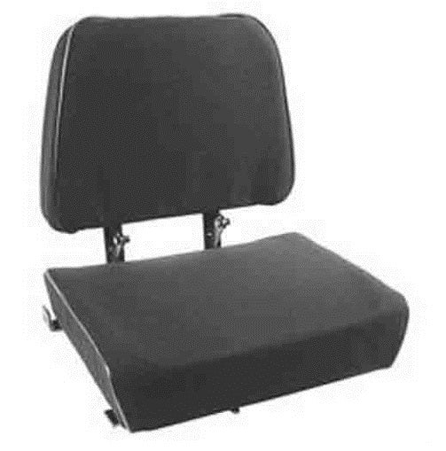 SUPERIOR Forklift Seat 20"x19.5"x17"-Vinyl