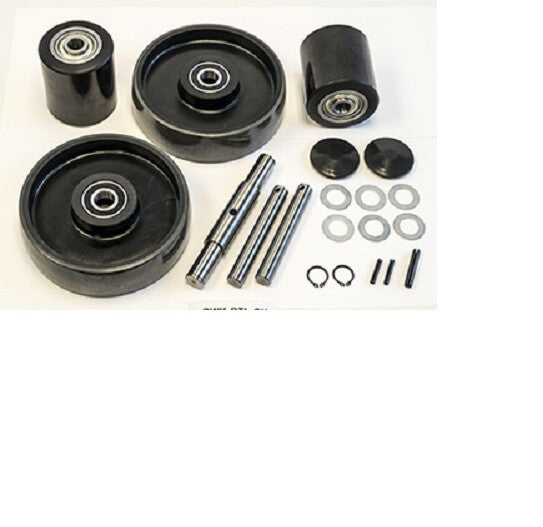 for BT L2000 L2300 LHM230 Pallet Jack Complete Wheel Kit