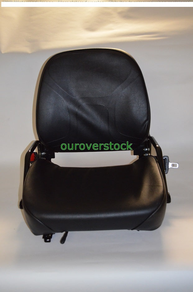 New Universal Forklift Seat With Seatbelt FOR Cat Clark Komatsu For Nissan
