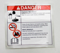 FOR Genie GR-20  DECAL - DANGER BATTERY SAFETY  31788