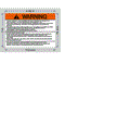 FOR Skyjack SJIII3015 DECAL WARNING OVERLAY, AERIAL CONTROL BOX 106704