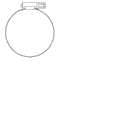 FOR Crown Lift Truck 1.0 RCTF -CLAMP-HOSE 11/16-1 1/2 INCH 1/2 INCH 074415-002