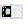 FOR GENIE GR-8 -  DECAL CONTROL PANEL RUNABOUT  72873