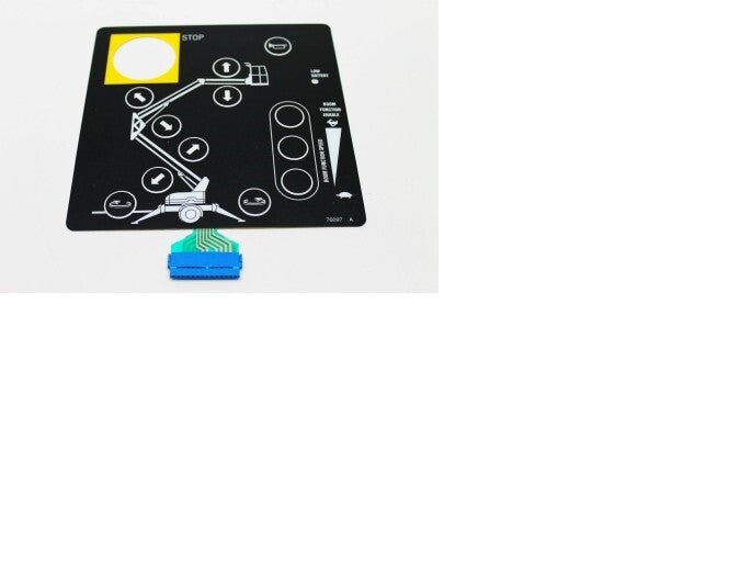 Genie 76097 A, 76097GT - NEW (Genuine OEM) Genie TMZ34 Platform Touch Pad Decal