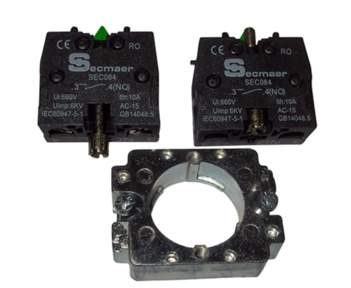 FOR JLG 45084, BASE KIT - W/ 2 NORMALLY OPEN CONTACTS, ZB2 STYLE