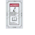 FOR GENIE GR-8 -  DECAL DANGER DO NOT ALTER SWTC  72832