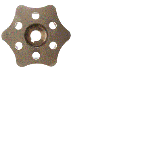 TENNANT 377364, HUB-DRIVE BRUSH DISC, .75B 6T