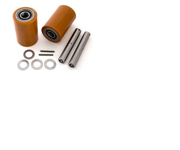 for Toyota 6HBW20 Electric Pallet Jack Load Wheel Kit (Wheels, Axles, hardware)