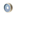 FOR GENIE MOULD ON WHEEL 22X7 8 HOLE 8 BOLT (WHITE) 56455, 56455GT