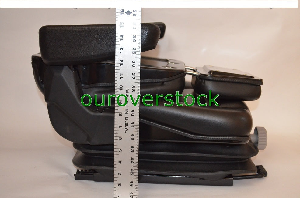 NEW LOW PROFILE SUSPENSION SEAT WITH ARMREST DOZER BACKHOE TRACTOR SKIDSTEER