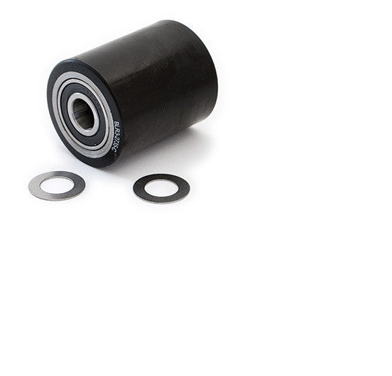 F1511B LOAD ROLLER ASSY. BLACK ULTRA POLY ON STEEL FOR GLOBAL 334475 FRAME