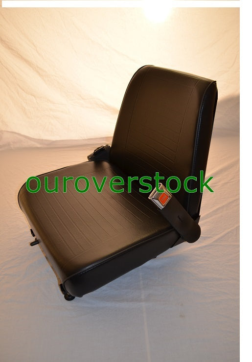 Forklift Seat - Universal - Vinyl - New - Cheap Freight with Seat Belt
