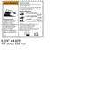 FOR GENIE INSTRUCT-OP GEN5 GS-30 DECAL 1000041, 1000041GT