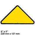 27207 DECAL - TRIANGLE YELLOW FOR GENIE