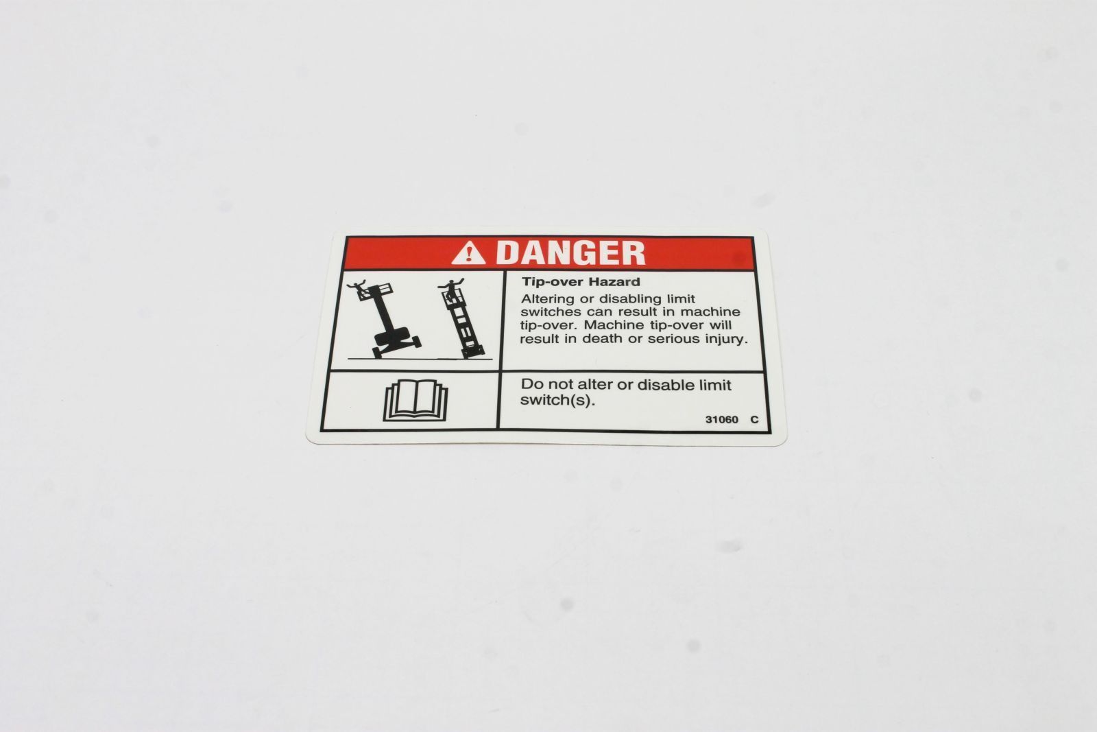 FOR GENIE Z-20/8 DECAL, DANGER GENERAL SAFETY 31060