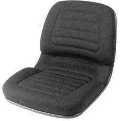 Sears Cloth Forklift Seat (Yale, Hyster) with book box and pouch