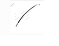 For Skyjack 3219 3215 SJIII3219 HOSE, Hydraulic (3/8" x 21.25") 138003
