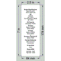 FOR GENIE 97548, 97548GT ENGINE SPEC DEUTZ DECAL
