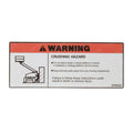 FOR JLG 1703953 DECAL, CRUSH WARNING
