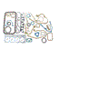 FOR NISSAN 10101-L2026, GASKET SET - OVERHAUL SD25
