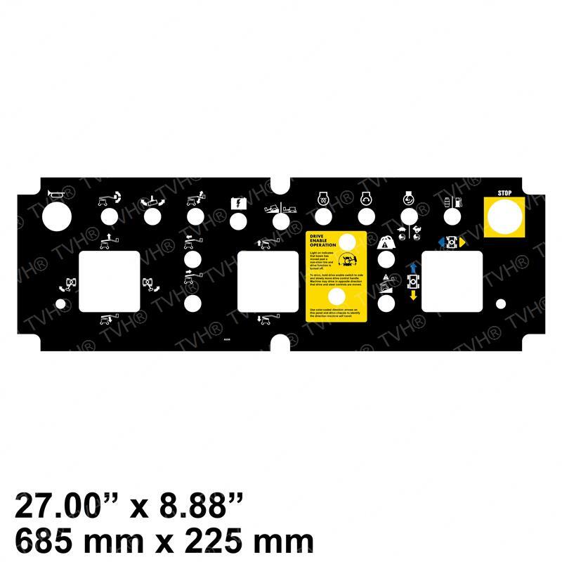 NEW for Genie Control Panel Decal/Overlay (Genie# 82238, 82238GT)