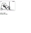 FOR Skyjack 3219 3215 SJIII3219 DECAL, Forklift boot 102896