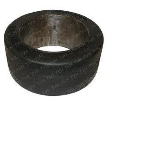 18 X 8 X 12.125  Forklift Tire Black Rubber - Smooth - !! Cheap Shipping !!