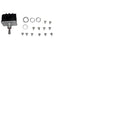 FOR SNORKEL 3020147, TOGGLE SWITCH, 3 POS, 4PDT, SEALED, MOM ON-OFF-MOM ON