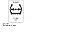 FOR GENIE TIRE SPECS S40/45 DECAL 82586, 82586GT
