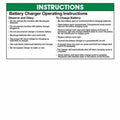 FOR Genie GR-20  DECAL NOTICE CHARGER INSTRUC  72970