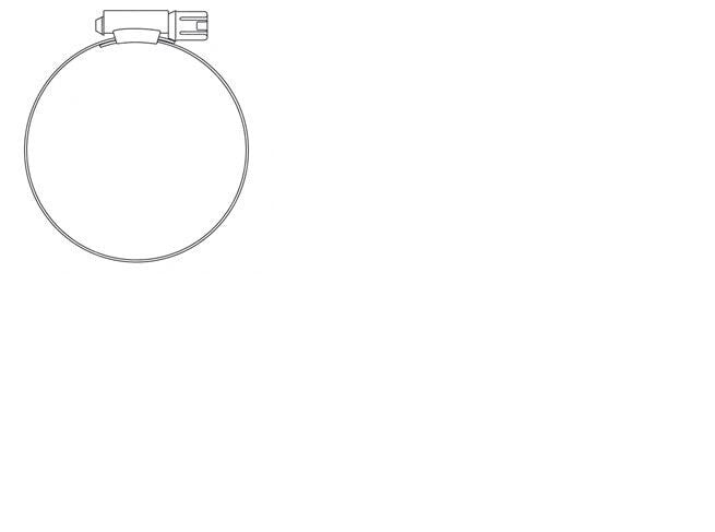 FOR Advance 56456797 CLAMP - HOSE 1 3/4 - 2 3/4 INCH 1/2 INCH BAND