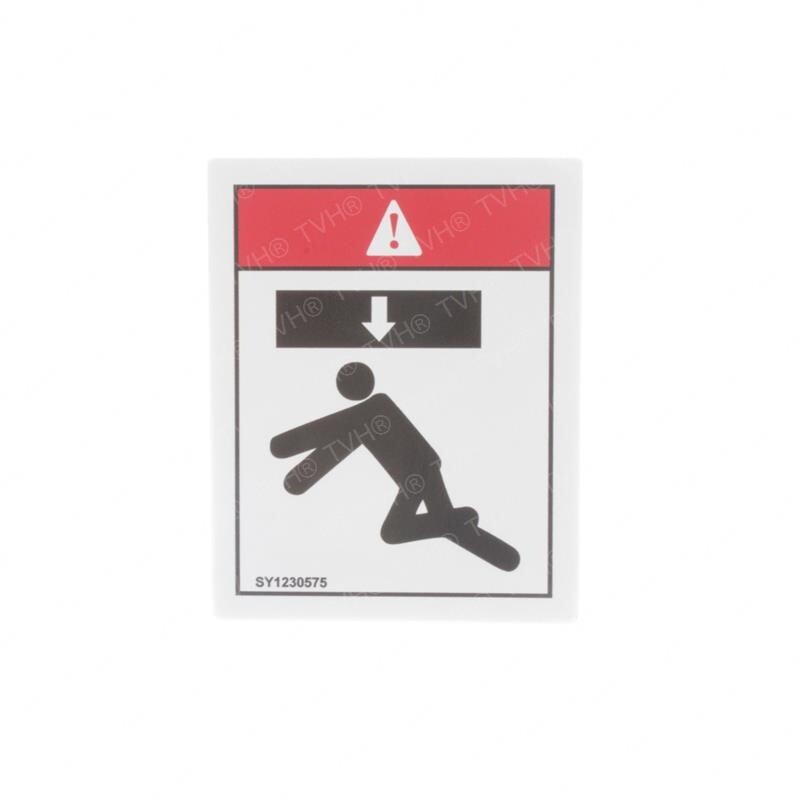 FOR GENIE GRC-12 DECAL - CRUSH HAZARD 82614 82614GT