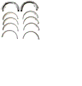 DAEWOO A218078, BEARING KIT - MAIN STANDARD MITSUBISHI 4G63/4G64