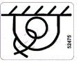 FOR GENIE GR-26J -  DECAL - TRANSPORT TIEDOWN  52475GT