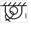 FOR Genie GR-20j - DECAL - TRANSPORT TIEDOWN  52475GT