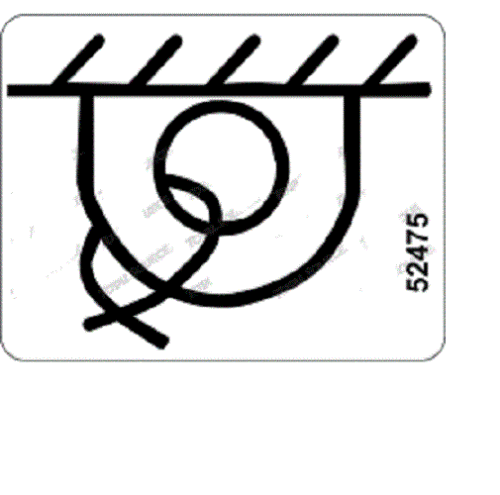 FOR Genie GR-20j - DECAL - TRANSPORT TIEDOWN  52475GT
