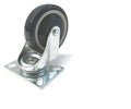 Stocking Carts Casters, 11 Series Swivel Assembly Poly (Flange Mount)