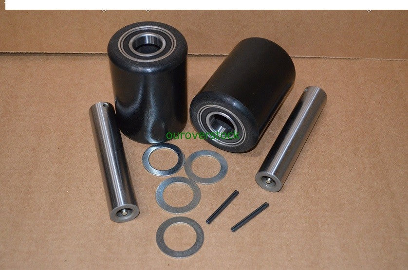 for Crown WP2300 Electric Pallet Jack Load Wheel Kit   (Load Wheels, Axles, Kit)