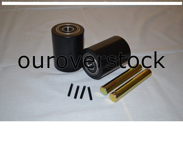 FOR Crown PTH50 Standard Pallet Jack Load Wheel Kit Load Wheels, Axles, Hardware