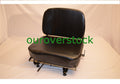 Wise Vinyl HInged Back Fork Truck Seat (Yale, Hyster, Toyota, For Caterpillar )