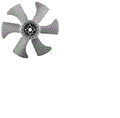 CLARK 7003464, FORKLIFT BLADE - FAN