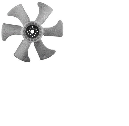 CLARK 7003464, FORKLIFT BLADE - FAN