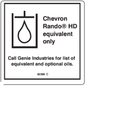 FOR GENIE GR-8 -  DECAL - CHEVRON RYKON  82366