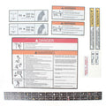 FOR JLG 1001108727 - DECAL KIT - PLATFORM