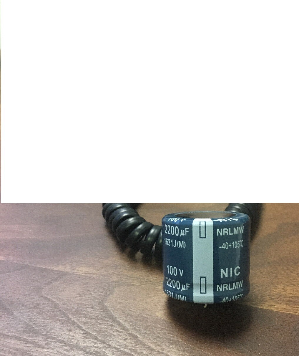 NRLMW222M100V35X30F by NIC Components | Capacitor