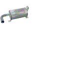 ALLIS CHALMERS 4940754, FORKLIFT MUFFLER