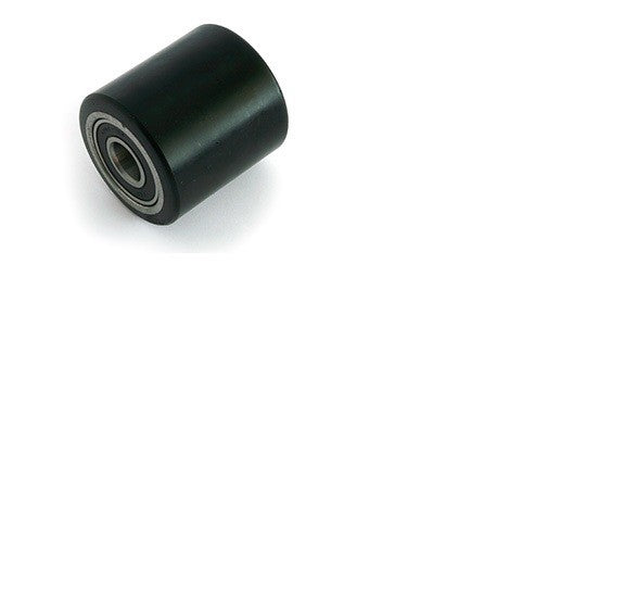 F1510B LOAD ROLLER ASSY. BLACK ULTRA POLY ON STEEL FOR GLOBAL 334475 FRAME