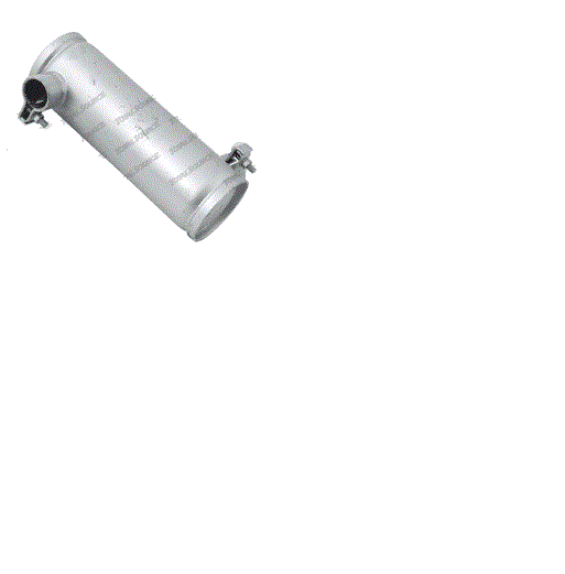 FOR HYSTER 3141926, FORKLIFT MUFFLER